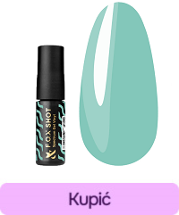 Lakier hybrydowy FOX SHOT Spectrum Gel Vinyl 056 lakier hybrydowy 5 ml turkusowy